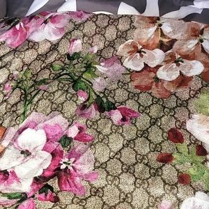 Authentic Gucci silk scarf large